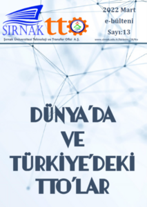 13. Sayısıyla ŞırnakTTO 2022 Mart e-bülteni yayında