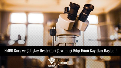 EMBO Kurs ve Çalıştay Destekleri Çevirim İçi Bilgi Günü