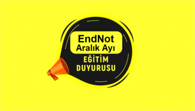 Şırnak Üniversitesi EndNote (Online) Eğitim Webinar