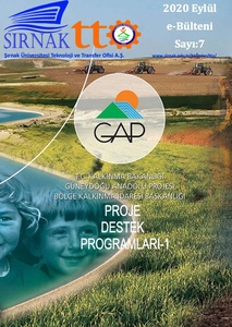 ŞırnakTTO e-bülteni 2020 Eylül/7.Sayı