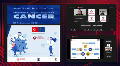 Ufuk Avrupa Programı Kanser Misyonu Odağında Uluslararası Ağ Kurma Etkinliği Düzenlendi